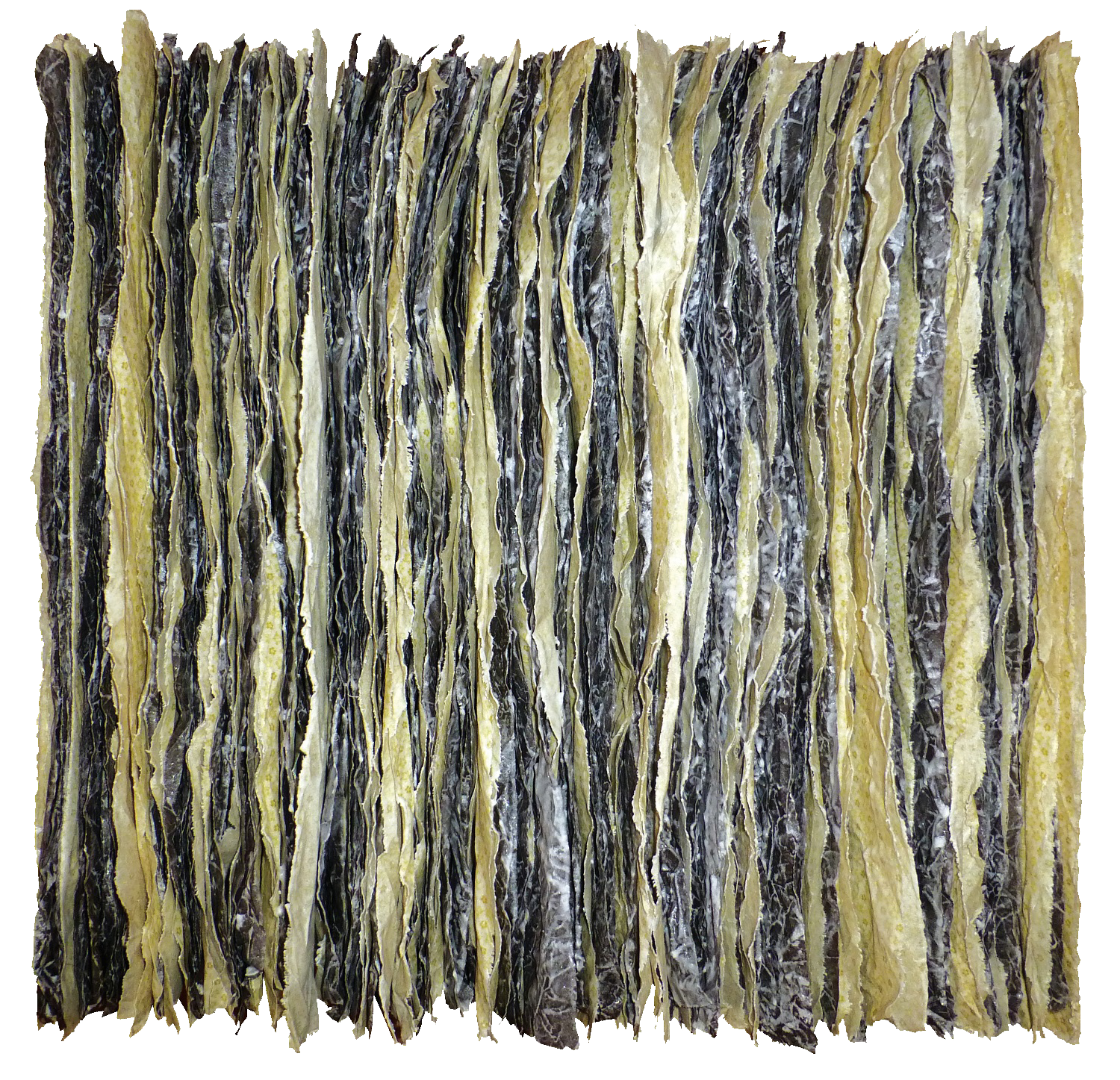 Terra Flora Verda | Papyrus, Cotton, Paraffin | 50 x 50 x 17 cm