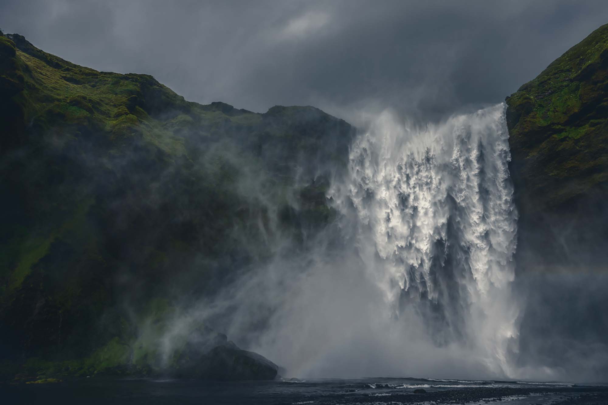 Fotografie | skogafoss waterfall | iceland | FA Print | 120 x 80 cm