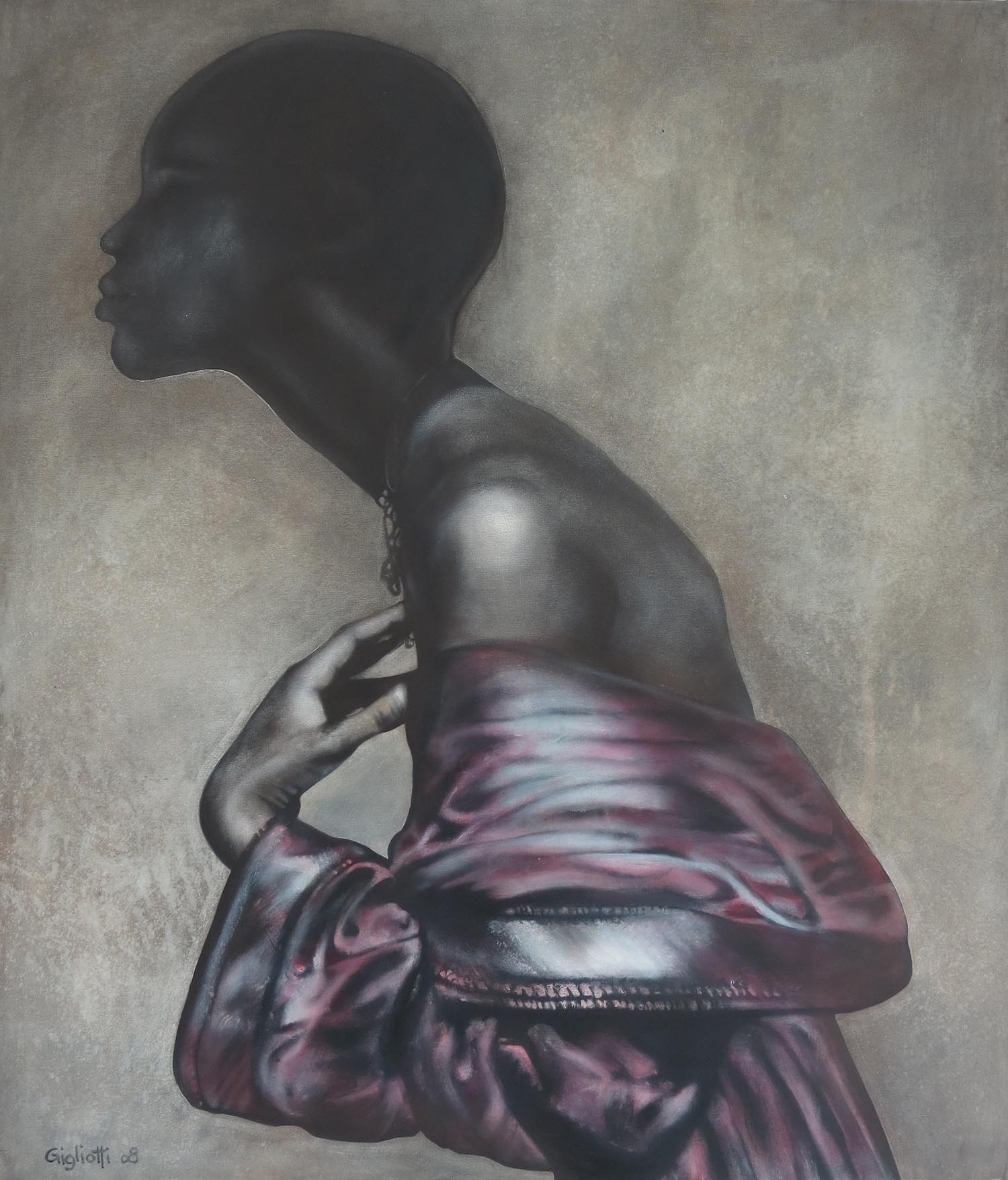 Naomi | Acryl auf Leinen | 120 x 140 cm