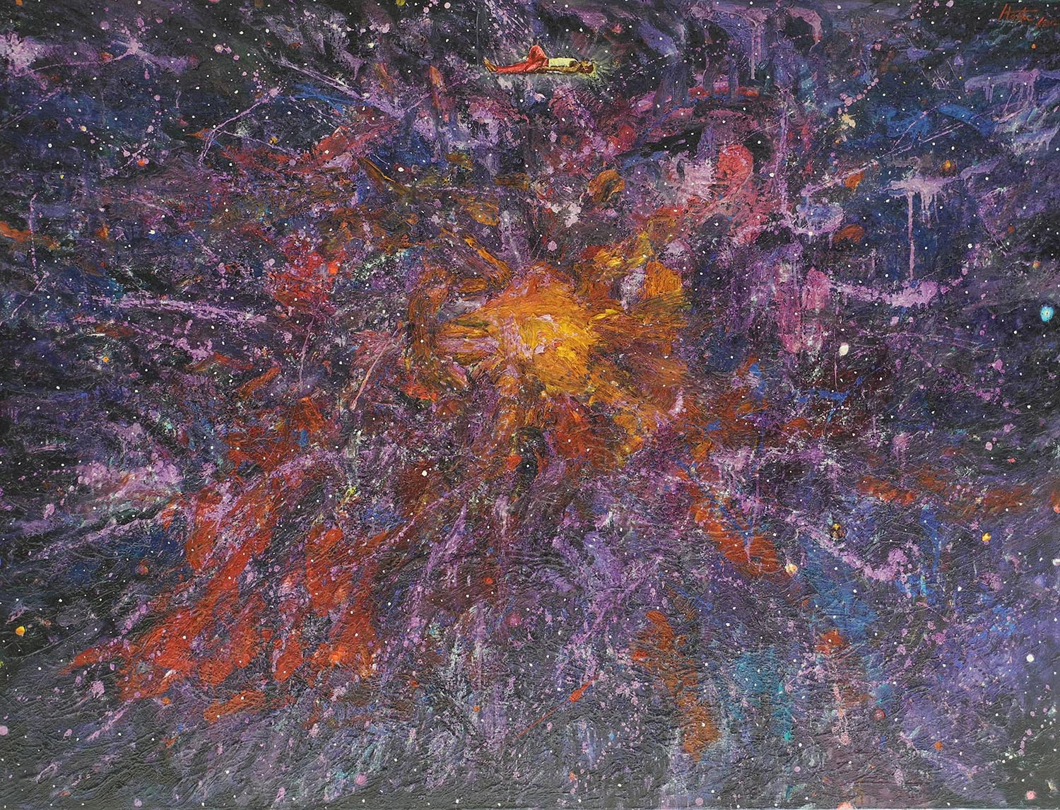 Universum | Öl auf Leinen | 200 x 150 cm